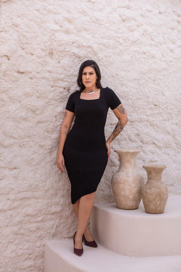 Vestido de Tricô