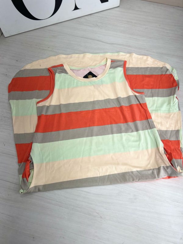 Vestido Listrado com Bolso - Image 4