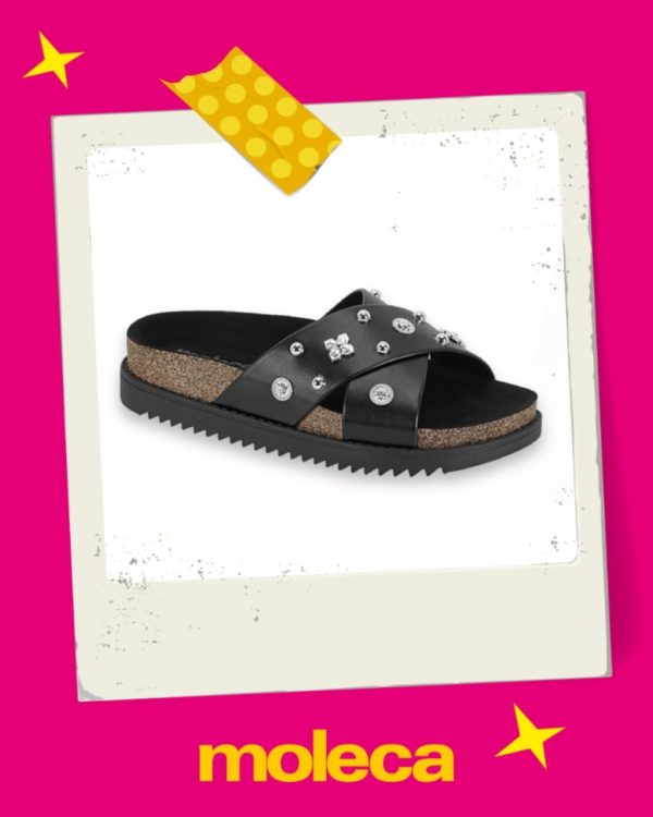 Sandália Glam Crush Moleca